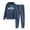 Blue, variant on Brooklyn New York Track Suits for Women Set Travel Hoodie and Jogger Sweatpants 2 Piece Matching Sweatsuit Lounge Set