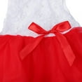 thumbnail image 4 of Baby Girls Dress Sleeveless Tutu Dresses Floral Lace Skirt Princess Party Lace Bow Dance Clothes, 4 of 5