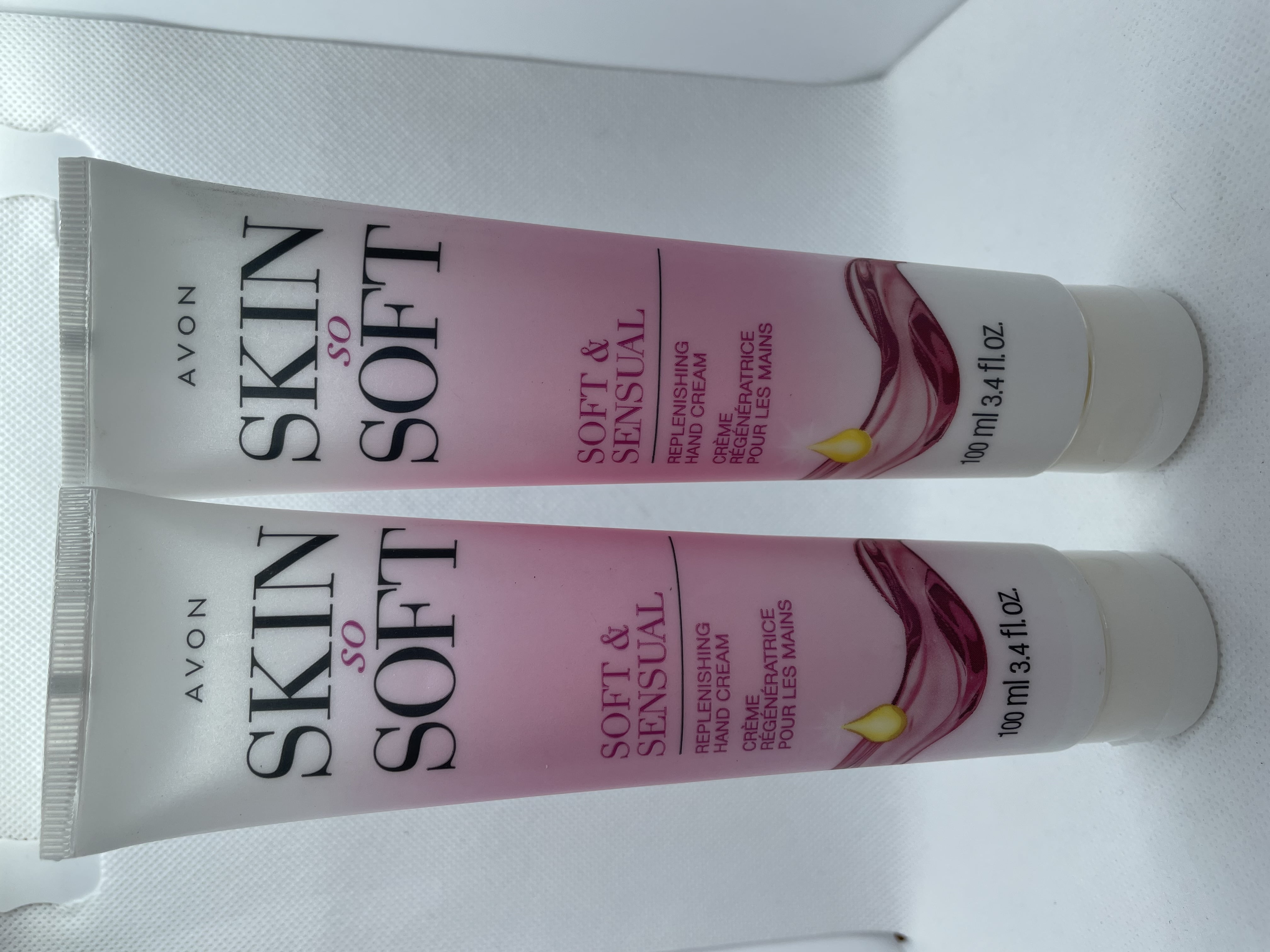 Avon Skin so Soft Soft & Sensual Replenishing Hand Cream, 2 Pack 3.4 fl. oz. Ea