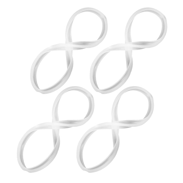 RUNROTOO 4Ud Sellador De Silicona Para Tapas De Ollas A Presión Compatible Con Múltiples Marcas