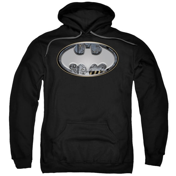 Batman - Steel Wall Shield - Pull-Over Hoodie - XXXX-Large