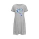 thumbnail image 5 of Camisón corto de talla grande para mujer, camisón de manga corta con estampado de pecho a la moda, camisón para mujer, 5 of 7