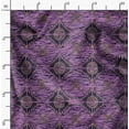 thumbnail image 2 of Soimoi Poly Canvas Purple Fabric By the Yard - 56 Inch Wide - African Tribal Material - Artistic and Modern Patterns for Various Uses Printed Fabric, 2 of 6