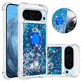 thumbnail image 1 of Étui pour FOXDOCK Google Pixel 9 Pro TG Protection Complète des Coins Étui de Téléphone Pailleté avec Support Anneau, 1 of 4