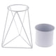 thumbnail image 4 of Soporte de Metal para Plantas Decoración de Jardines, Jardines, Ingeniería Un blanco, 4 of 9