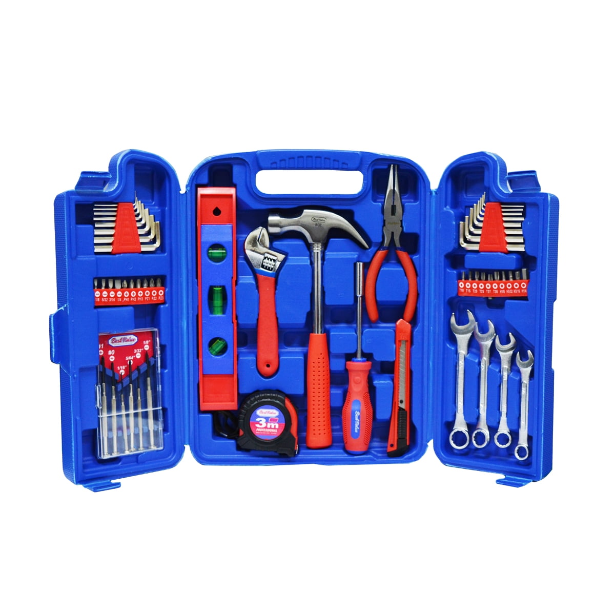 Best Value H0183030 Homeowner's Tool Kit with Carrying Case 54Piece