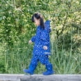 thumbnail image 3 of Jan & Jul Cozy-Dry Kids Girls Rain & Snow Pants (Fleece Lined) - (Terrazzo - Size 6 Years), 3 of 7