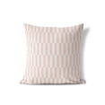 thumbnail image 2 of Off Stripe Pink Throw Pillow, 2 of 4