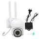 thumbnail image 1 of Cámara inteligente PTZ de 2MP, 1080P, IP66, impermeable, AC110 a 264V, 5G, 2,4G, WiFi, visión nocturna, cámara PTZ inalámbrica para el hogar, enchufe europeo, 1 of 5