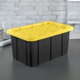 thumbnail image 4 of Sterilite 17 Gal Industrial Stackable Storage Tote Lidded Container, 18 Pck, 4 of 11