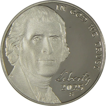 2025 S Jefferson Nickel Choice Proof 5c Coin