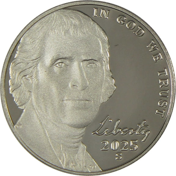 2025 S Jefferson Nickel Choice Proof 5c Coin