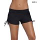 thumbnail image 3 of Soidarity Pantalones cortos de natación Pantalones de playa transpirables Pantalones recortados Absorción de sudor de secado rápido Traje de pierna Deportes acuáticos Negro S Soidarity OD020845-01B, 3 of 5