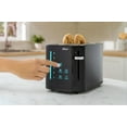 Oster 2Slice Wide Slots Touchscreen Toaster with Easy Touch Tech