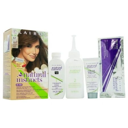Natural Instincts Haircolor, Toasted Almond Light Golden Brown 12