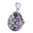 thumbnail image 4 of Colgante de Ceniza Memorial, Accesorios de de Querido, Varios Diseños Púrpura Hugo Memorial Pet Pendant, 4 of 9