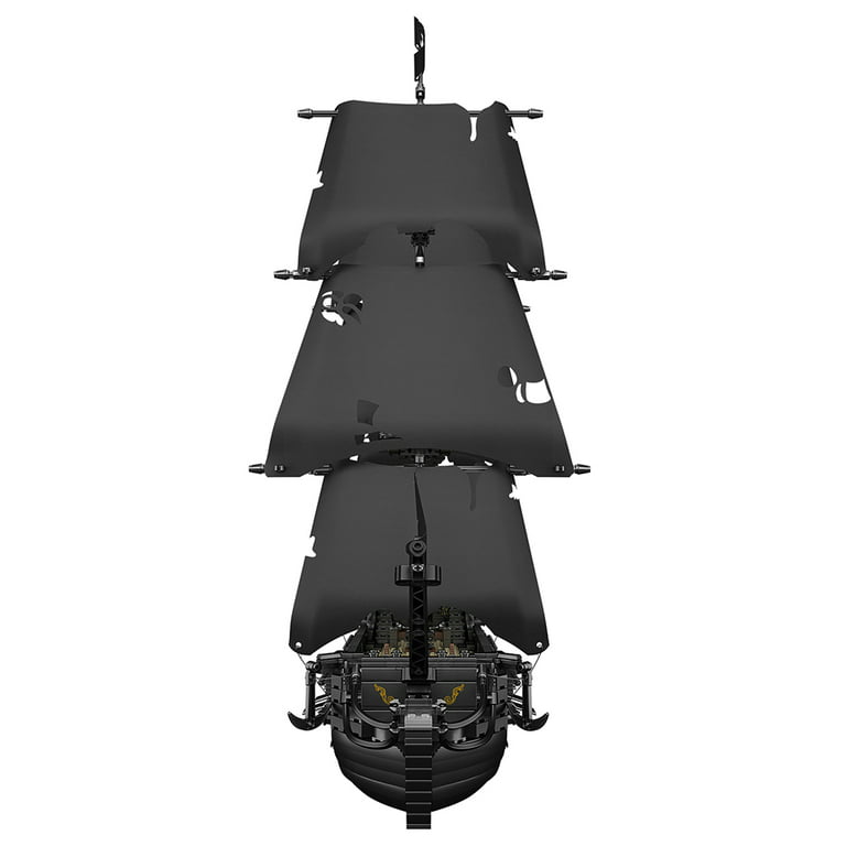 Mould King 13111 The Black Pearl Sailing Ship Model Building Block