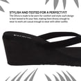thumbnail image 4 of Flojos Tongs Olivia pour Femmes, Noir, 9, 4 of 7