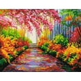 thumbnail image 2 of DIAMOND ART CLUB Autumn Path Diamond Painting Kit, 2 of 4