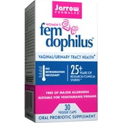 Jarrow Formulas Fem-Dophilus,Oral Probiotic for Natural Vaginal/Urinary Tract Health*,1 Billion Cells, 30 Veggie Caps