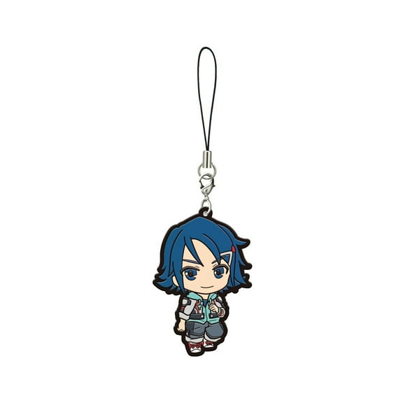 Macross Delta Capsule Rubber Mascot 01 Hayate Immelman Trading Strap