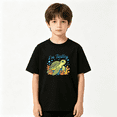 thumbnail image 2 of Im Turtley Boys Graphic Tee, Cute Turtle Sea Ocean Animal Pun 100% Cotton Kids Short Sleeve T-Shirt, 2 of 5
