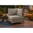 thumbnail image 4 of Ovios 7 Pieces Outdoor Patio Furniture Set PE Wicker Rattan Sofa Set with Solar Table, Beige, 4 of 8