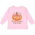 thumbnail image 3 of Inktastic Cutest Pumpkin in the Patch Halloween Boys or Girls Long Sleeve Toddler T-Shirt, 3 of 5