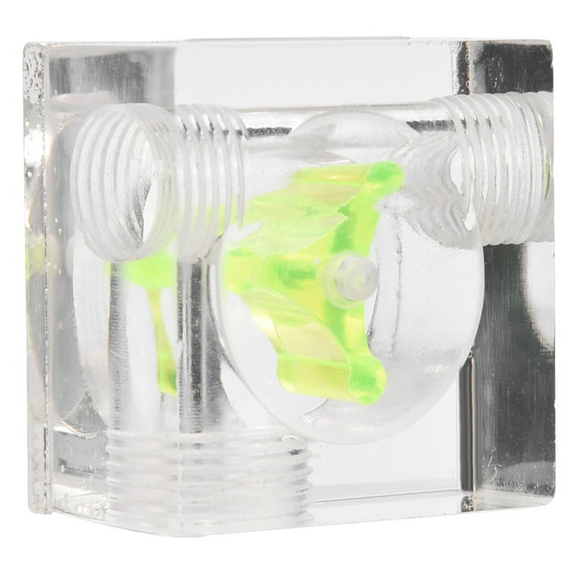 Medidor de flujo de PC, medidor de flujo de 3 impulsores Medidor de flujo Tecnología innovadora de refrigeración por agua para computadora