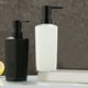 thumbnail image 1 of Dispensador de jabón para botella de vidrio con bomba de vidrio 350ml | Recipiente de líquido recargable para baño, cocina | Jabón de manos Champú Gel de baño | Diseño robusto y antideslizante a, 1 of 5