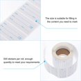 thumbnail image 4 of 1 Roll/ 500pcs Blue Food Storage Containers Labels Adhesive Removable Food Labels Food Storage Freezer Sticker for Home Restaurant Food Date Safe Supplies, 4 of 8