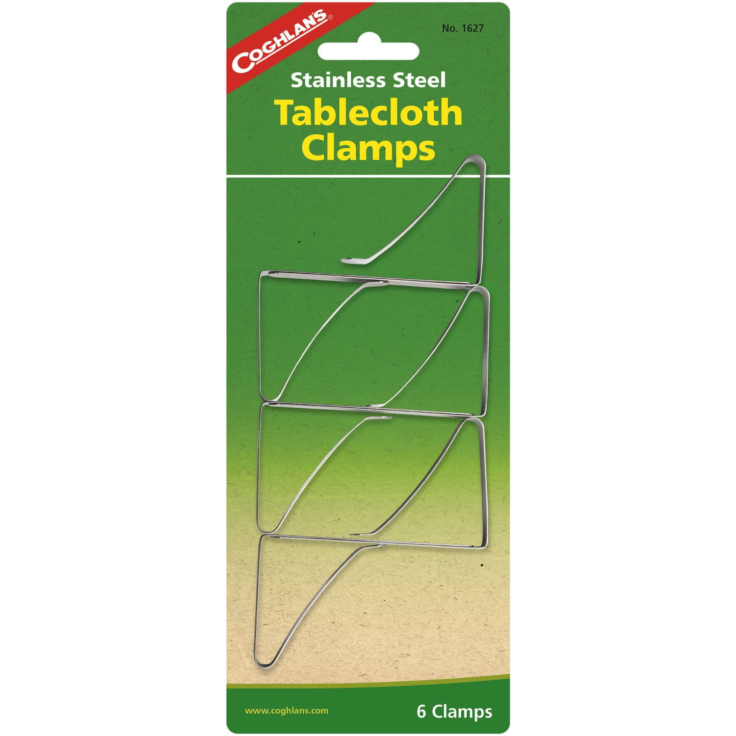 Stainless Steel Tablecloth Clamps, Package Of 6