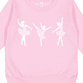 thumbnail image 3 of Inktastic Mandala Ballet Dancers Toddler Sweatshirt, 3 of 4