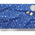 thumbnail image 3 of Soimoi Blue Cotton Duck Fabric Paw Dog Print Fabric by Yard 42 Inch Wide, 3 of 3