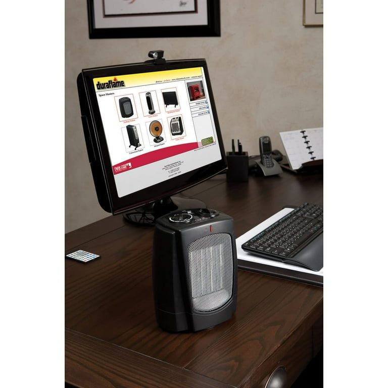 DNP***Portable Electric Ceramic Desktop Heater, Black - Walmart.com