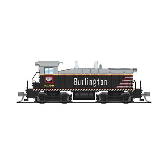 Broadway Limited Imports N EMD NW2 CBQ 9407-B Burlington Billboard Prgn4 BLI7486 N Locomotives