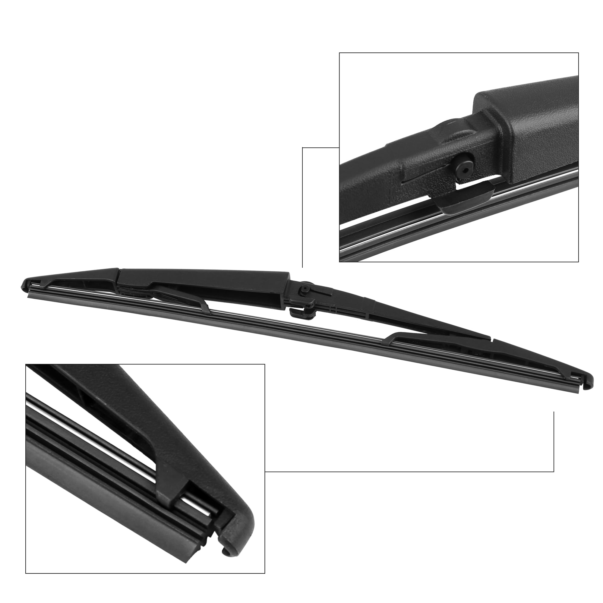 Unique Bargains for 04-09 for for Dodge Durango Rear Wiper Blade Arm Set 14"