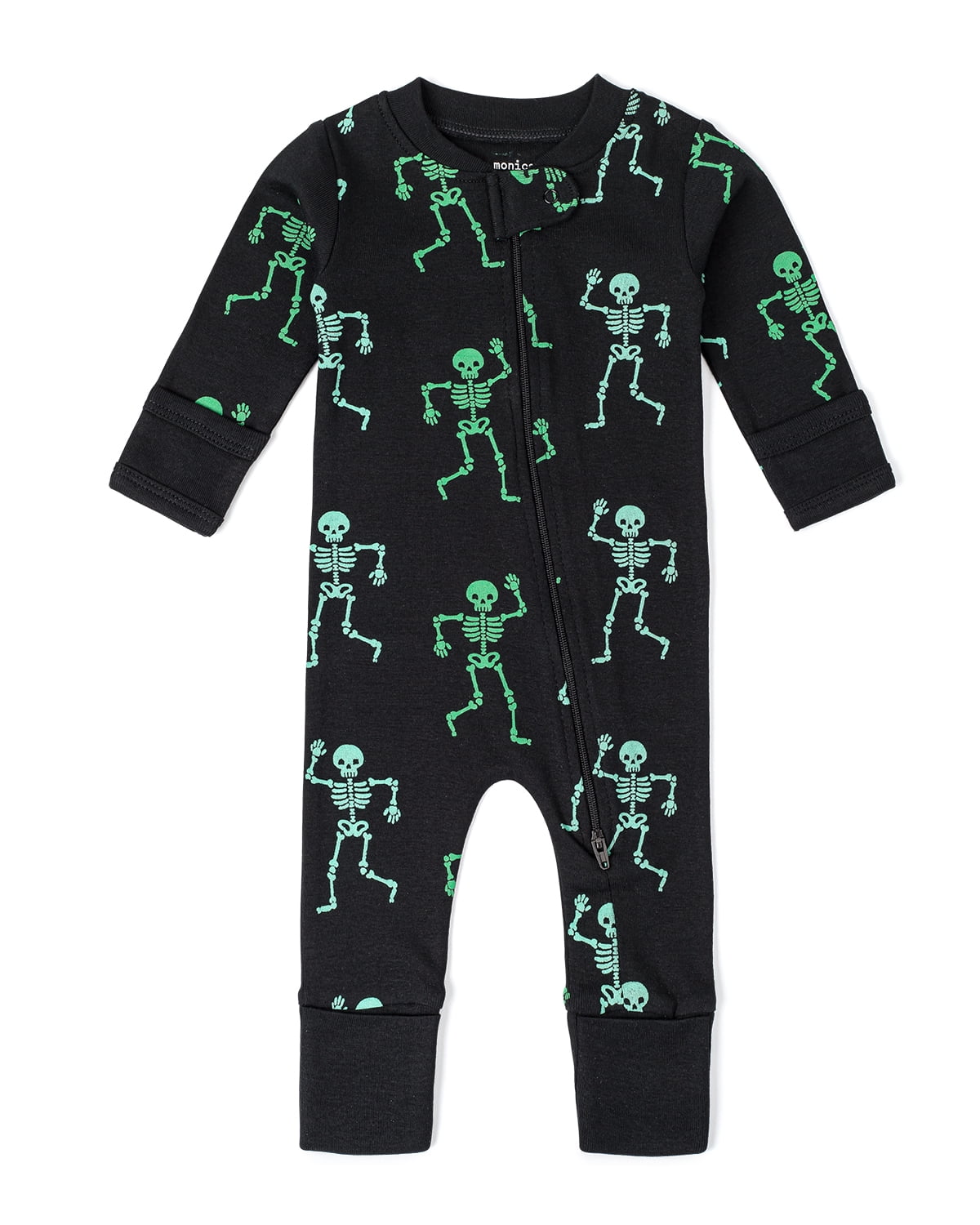 Monica + Andy Organic Cotton One Piece Coverall and Bib Set, Sizes Newborn - 18-24 Months