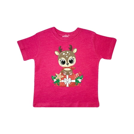 

Inktastic Christmas Deer Gift Toddler Boy or Toddler Girl T-Shirt