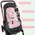 thumbnail image 4 of Soporte para cabeza infantil DILIMI con inserto para asiento de coche, flor rosa, 4 of 8
