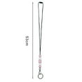 thumbnail image 4 of LCXmlly Beaded Lanyard Adjustable Length ID Badge Beaded Lanyard Non Rusting Reusable Silicone Breakaway, 4 of 7