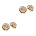 thumbnail image 4 of Minnieouse Pendientes de botón Elegantes decoraciones de moda Accesorio Elegantes y brillantes para mujer Pequeños pendientes de botón Mujer Vestir Type10 NO10 Minnieouse CBP387962, 4 of 5