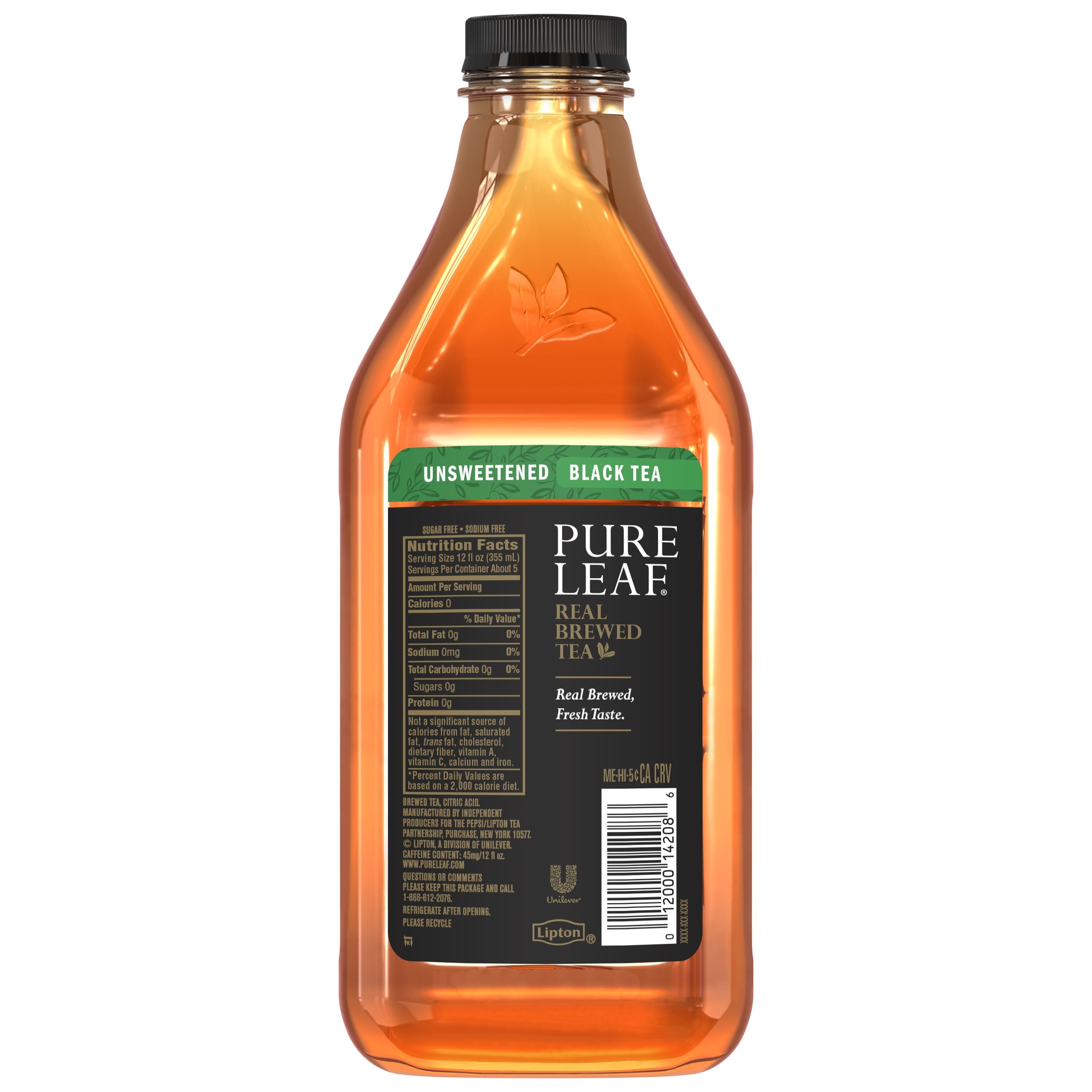 lipton pure leaf unsweetened green tea lipton pure leaf unsweetened green tea