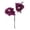 Purple, variant on XHKUYI Halloween Gothic Artificial Red Double Rose Stem 15 inches, Bendable Twig Rose Pick with White Skull, Dark Floral Picks for Vase Filler, Tiered Tray, Bouquet & Spooky Party Tabletop Decor