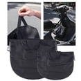 thumbnail image 1 of Neinkie Helmet Carrying Case Scratch-resistant Large Capacity Waterproof Fabric with Closing Buckle Drawstring Convenient Storage Fine Sewing Extra Large Motorcycle Helmet Storage Bag for Outdoor, 1 of 9