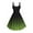 Army Green, variant on Plus Size Dresses,Dresses for Women,Summer Bodycon Knee Length Dress with Ombre Print Sleeveless Army Green