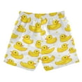 thumbnail image 7 of FORMRS Boys Swim Trunks Quick Dry Mesh Liner Boardshorts Sizes XS-XL, Yellow Rubber Ducks, 7 of 7