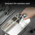 thumbnail image 3 of PENGXIANG Stainless Steel Bento Lunch Box Large Metal Bento Lunch Box Container for Students Workers Business Men, 3 of 7