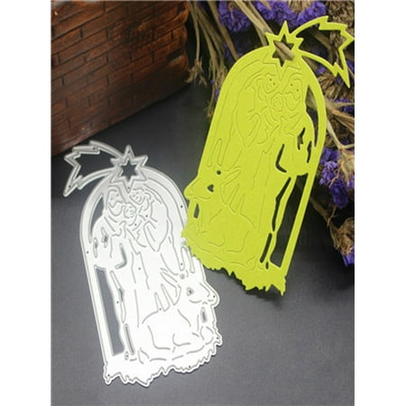 Scrapbook Layouts For Christmas Merry Christmas Metal Cutting Dies Stencils Scrapbooking Embossing DIY Crafts E ()