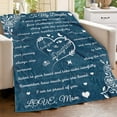 thumbnail image 3 of LHSHID Daughter Blanket Gift Daughter Blankets from Mom Birthday for Daughter from Dad I Love You Daughter Presents to Daughter Daughter Soft Flannel Throw Blanket 50"x60", 3 of 7